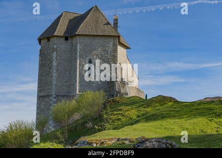 Überreste der Festung Sokolac in Brinje Stockfoto