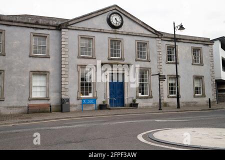 Frontalansicht des Trim Courthouse, County Meath Stockfoto