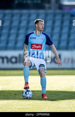 Horsens, Dänemark. Mai 2021. Patrick Banggaard (26) aus Soenderjyske beim 3F Superliga-Spiel zwischen AC Horsens und Soenderjyske in der Casa Arena in Horsens. (Foto: Gonzales Photo/Alamy Live News Stockfoto