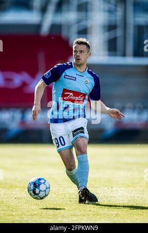 Horsens, Dänemark. Mai 2021. Mads Albaek (90) aus Soenderjyske beim 3F Superliga-Spiel zwischen AC Horsens und Soenderjyske in der Casa Arena in Horsens. (Foto: Gonzales Photo/Alamy Live News Stockfoto