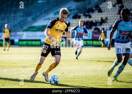 Horsens, Dänemark. Mai 2021. Casper Tengstedt (17) von AC Horsens beim 3F Superliga-Spiel zwischen AC Horsens und Soenderjyske in der Casa Arena in Horsens. (Foto: Gonzales Photo/Alamy Live News Stockfoto