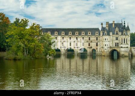 Château de Chenonceau, Loiretal, Frankreich Stockfoto