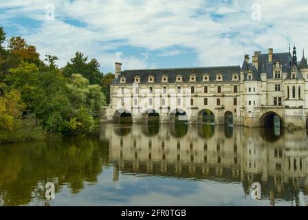 Château de Chenonceau, Loiretal, Frankreich Stockfoto