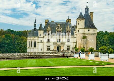 Château de Chenonceau, Loiretal, Frankreich Stockfoto