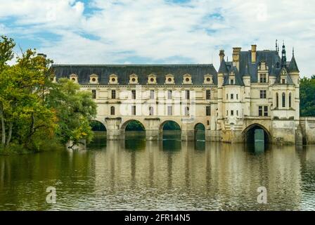 Château de Chenonceau, Loiretal, Frankreich Stockfoto