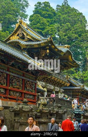 Toshogu-Schrein, Nikko Stockfoto