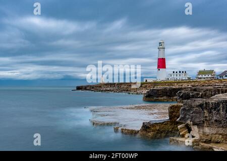 Portland Bill Lighthouse, Dorset, Großbritannien Stockfoto