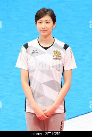 Tokio, Japan. Okt. 2020. Die japanische Schwimmerin Rikako Ikee posiert bei der Eröffnungszeremonie des Tokyo Aquatics Center für den Veranstaltungsort der Olympischen Spiele und Paralympics in Tokio am Samstag, dem 24. Oktober 2020, um Fotos zu machen. Die japanische Schwimmerin Rikako Ikee, die sich von Leukämie erholt hatte, zeigte ihr nachweisliches Schwimmen. Quelle: Yoshio Tsunoda/AFLO/Alamy Live News Stockfoto