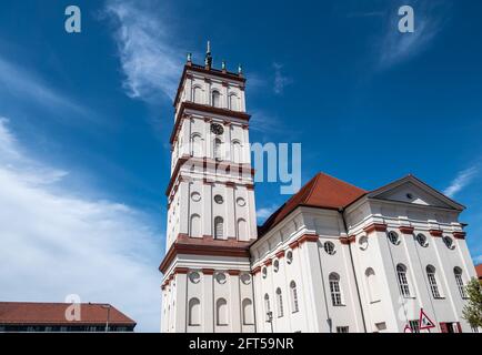 Stadtkirche in Neustrelitz in Mecklenburg-Vorpommern Stockfoto