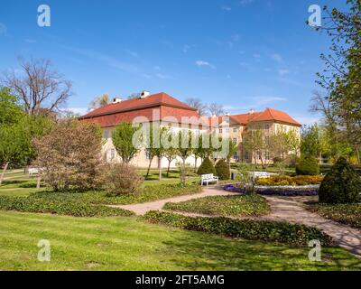 Schloss Mirow in Mecklenburg-Vorpommern Stockfoto