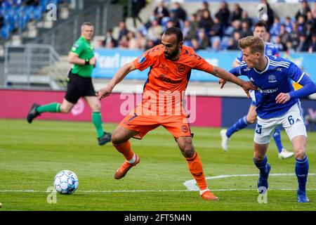 Lyngby, Dänemark. Mai 2021. Issam Jebali (7) von Odense Boldklub, der während des 3F Superliga-Spiels zwischen Lyngby Boldklub und Odense Boldklub im Lyngby Stadium gesehen wurde. (Foto: Gonzales Photo/Alamy Live News Stockfoto