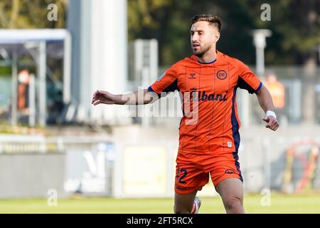 Lyngby, Dänemark. Mai 2021. Bashkim Kadrii (12) von Odense Boldklub, gesehen während des 3F Superliga-Matches zwischen Lyngby Boldklub und Odense Boldklub im Lyngby Stadium. (Foto: Gonzales Photo/Alamy Live News Stockfoto