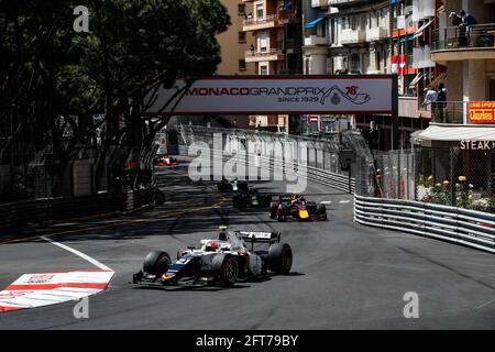 Monaco. Mai 21 2021: Monaco. Mai 21 2021: Monaco. Mai 21 2021: Monaco. 21 2021. Mai: 21 Boschung Ralph (Ski), Campos Racing, Dallara F2, Action während der FIA Formel 2-Meisterschaft 2021 in Monaco vom 21. Bis 23. Mai - Foto Florent Gooden/DPPI Credit: DPPI Media/Alamy Live News Stockfoto