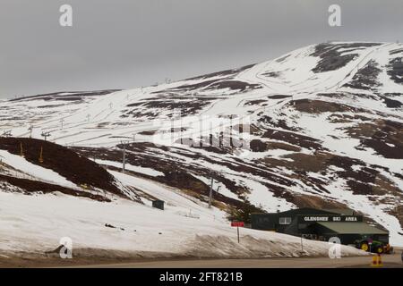 Glenshee Ski Center, Grampian, Schottland Stockfoto