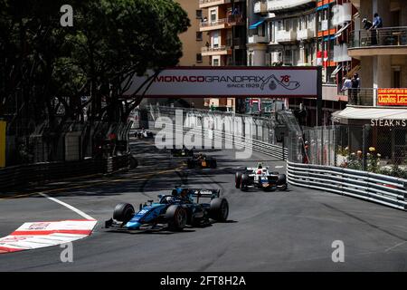 16 Nissany Roy (isr), DAMS, Dallara F2, Aktion während der FIA Formel 2-Meisterschaft 2021 in Monaco vom 21. Bis 23. Mai - Foto Florent Gooden / DPPI / LiveMedia Stockfoto