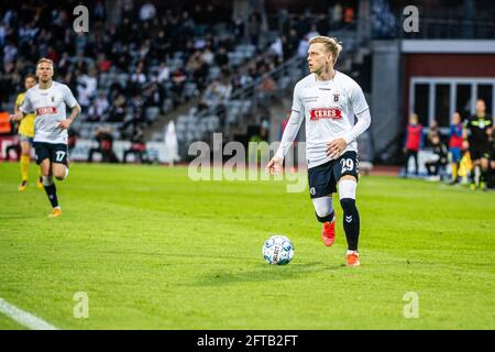 Aarhus, Dänemark. Mai 2021. Broor Blume (29) von Aarhus GF beim 3F Superliga-Spiel zwischen Aarhus GF und Broendby IF im Ceres Park in Aarhus. (Foto: Gonzales Photo - Morten Kjaer). Stockfoto