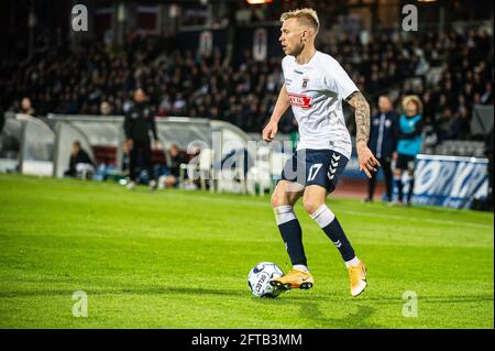 Aarhus, Dänemark. Mai 2021. Jon Thorsteinsson (17) von Aarhus GF beim 3F Superliga-Spiel zwischen Aarhus GF und Broendby IF im Ceres Park in Aarhus. (Foto: Gonzales Photo - Morten Kjaer). Stockfoto