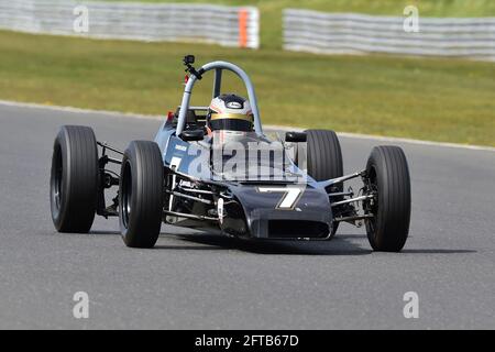 Cameron Jackson, Winklemann WDF2, Historic Formula Ford, Historic Sports Car Club, HSCC, Jim Russell Trophy Meeting, April 2021, Snetterton, Norfolk, Stockfoto