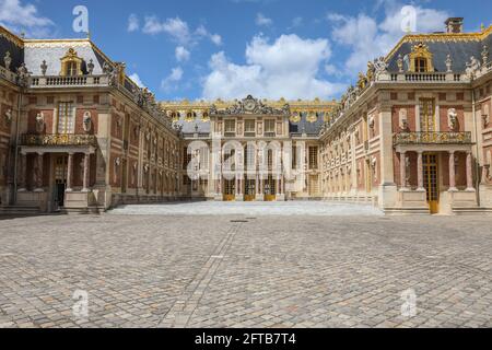 SCHLOSS VON VERSAILLES, FRANKREICH Stockfoto