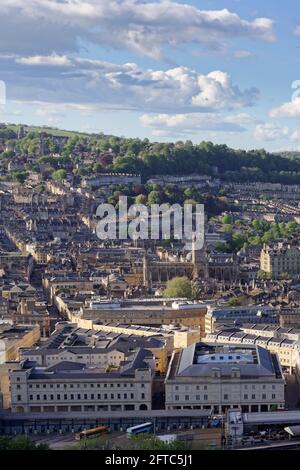 Dampftraining der Herzogin von Sutherland auf dem Weg nach Bath, Großbritannien Tour Stockfoto