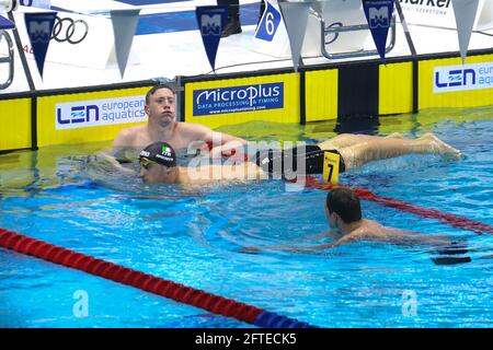 Budapest, Ungarn. Mai 2021. Alberto Razzetti aus Italien. , . LEN European Championships, Schwimmveranstaltung am 20. Mai 2021 in der Duna Arena in Budapest, Ungarn - Foto Laurent Lairys/DPPI/LiveMedia Kredit: Unabhängige Fotoagentur/Alamy Live News Stockfoto