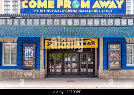 Außenansicht des Royal Alexandra Theatre. Das Gebäude hat die Bezeichnung Ontario Heritage. Es ist eine berühmte Touristenattraktion in Toronto, Kanada. Th Stockfoto