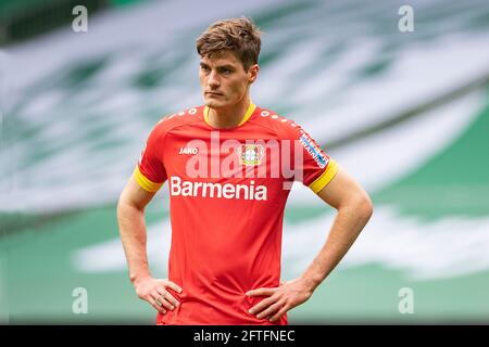 Patrick SCHICK (LEV), Halbfigur, Halbfigur; Fußball 1. Bundesliga, 32. Spieltag, SV Werder Bremen (HB) - Bayer 04 Leverkusen (LEV) 0: 0, am 8. Mai 2021 in Bremen/Deutschland. Die DFL-Vorschriften verbieten die Verwendung von Fotos als Bildsequenzen und/oder quasi-Video Stockfoto