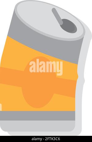 Isolierte Bierkänze Symbol Getränk Vektor-Illustration Stock Vektor