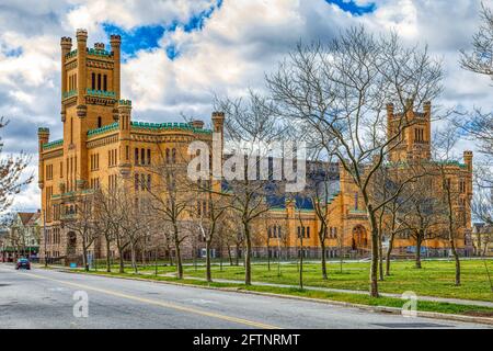 Cranston Street Armory Stockfoto