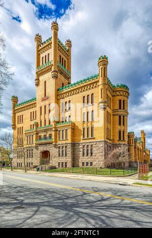 Cranston Street Armory Stockfoto