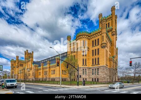 Cranston Street Armory Stockfoto