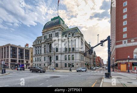 Providence City Hall / 25 Dorrance Street Stockfoto