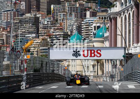 07 Lawson Liam (nzl), Hitech Grand Prix, Dallara F2, Aktion während der FIA Formel 2-Meisterschaft 2021 in Monaco vom 21. Bis 23. Mai - Foto Florent Gooden / DPPI Stockfoto