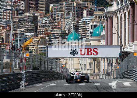 21 Boschung Ralph (Ski), Campos Racing, Dallara F2, Action während der FIA Formel 2-Meisterschaft 2021 in Monaco vom 21. Bis 23. Mai - Foto Florent Gooden / DPPI Stockfoto