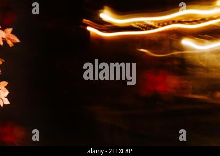 Overlay-Lichteffekt für Fotos und Mockups. Farbfilm-Burn-Light-Fotoüberlagerung, Verwendung Des Bildschirmmodus, Abstrakter Hintergrund, Regenbogenlinse Leaks Prism Co Stockfoto