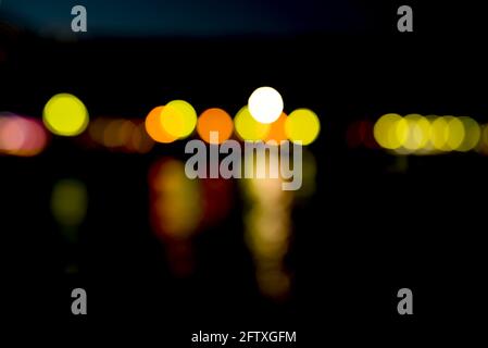 Overlay-Lichteffekt für Fotos und Mockups. Farbfilm-Burn-Light-Fotoüberlagerung, Verwendung Des Bildschirmmodus, Abstrakter Hintergrund, Regenbogenlinse Leaks Prism Co Stockfoto