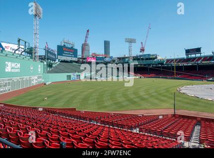 Fenway Park in der Nebensaison Stockfoto