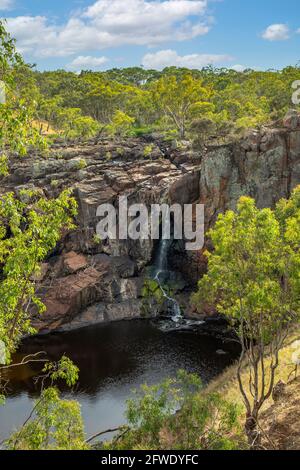 Nigretta Falls, Wannon in der Nähe von Hamilton, Victoria, Australien Stockfoto