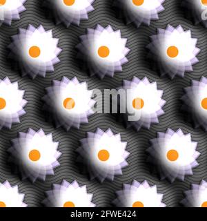 3D-Rendering des Kunststoff-Hintergrund Kachel Stockfoto