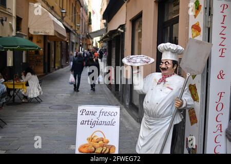 Die hübsche kleine Blumenstadt Sanremo in Italien, am 15. Mai 2021. Foto von Lionel Urman/ABACAPRESS.COM Stockfoto