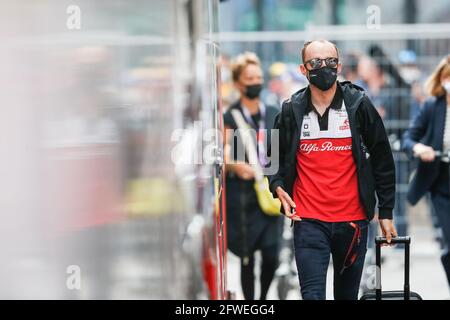 KUBICA Robert (pol.), Reservefahrer von Alfa Romeo Racing ORLEN, Porträt während der Formel 1-Weltmeisterschaft 2021, großer Preis von Monaco vom 20. Bis 23. Mai in Monaco - Foto Antonin Vincent / DPPI / LiveMedia Stockfoto