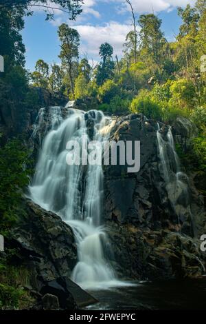 Steavenson Falls, in der Nähe von Marysville, Victoria, Australien Stockfoto