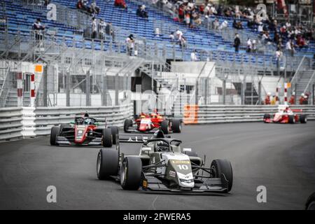 10 DAVID Hadrien, R-ace GP, Action beim 3. Lauf der Formel-Regional-Europameisterschaft 2021 von Alpine in Monaco, vom 21. Bis 23. Mai 2021 - Foto Florent Gooden / DPPI / LiveMedia Stockfoto