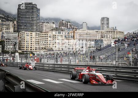 12 VIDALES David, Prema Powerteam, Aktion während der 3. Runde der Formel-Regional-Europameisterschaft 2021 von Alpine in Monaco, vom 21. Bis 23. Mai 2021 - Foto Florent Gooden / DPPI / LiveMedia Stockfoto