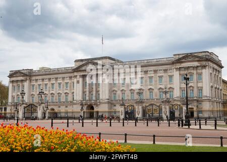 Buckingham Palast in London Stockfoto