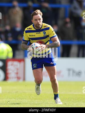 Warrington Wolves' Blake Austin während des Matches der Betfred Super League im Halliwell Jones Stadium, Warrington. Bilddatum: Samstag, 22. Mai 2021. Stockfoto