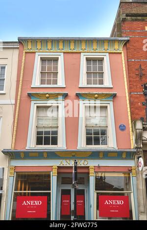 Haus im ägyptischen Stil Hertford Stockfoto