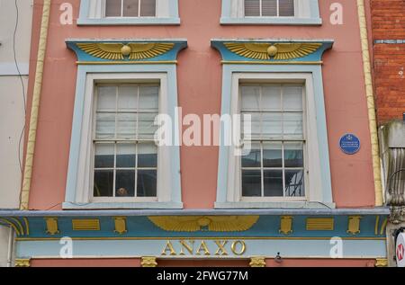 Haus im ägyptischen Stil Hertford Stockfoto