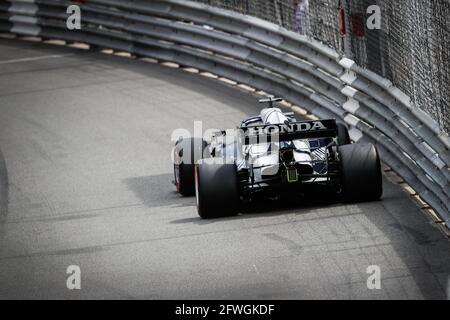 22 TSUNODA Yuki (jap), Scuderia AlphaTauri Honda AT02, Aktion während der Formel-1-Weltmeisterschaft 2021, großer Preis von Monaco vom 20. Bis 23. Mai in Monaco - Foto Antonin Vincent / DPPI Stockfoto