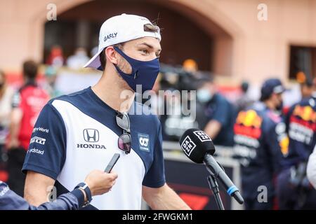 GASLY Pierre (Fra), Scuderia AlphaTauri Honda AT02, Porträt während der Formel-1-Weltmeisterschaft 2021, großer Preis von Monaco vom 20. Bis 23. Mai in Monaco - Foto Antonin Vincent / DPPI Stockfoto